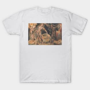 Jerusalem, Plate 100 by William Blake T-Shirt